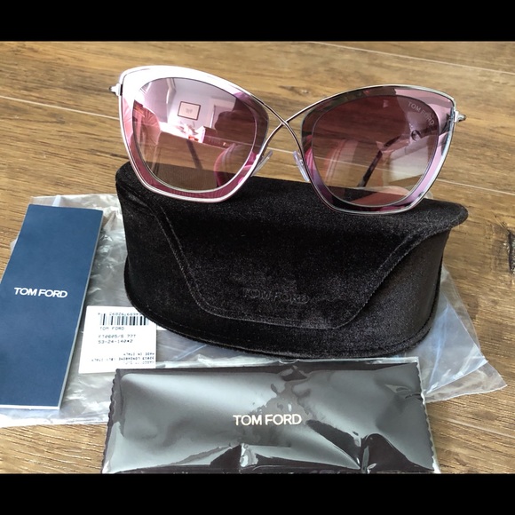TOM FORD-AUTHENTIC NWT Metal SUNGLASSES - Picture 14 of 16